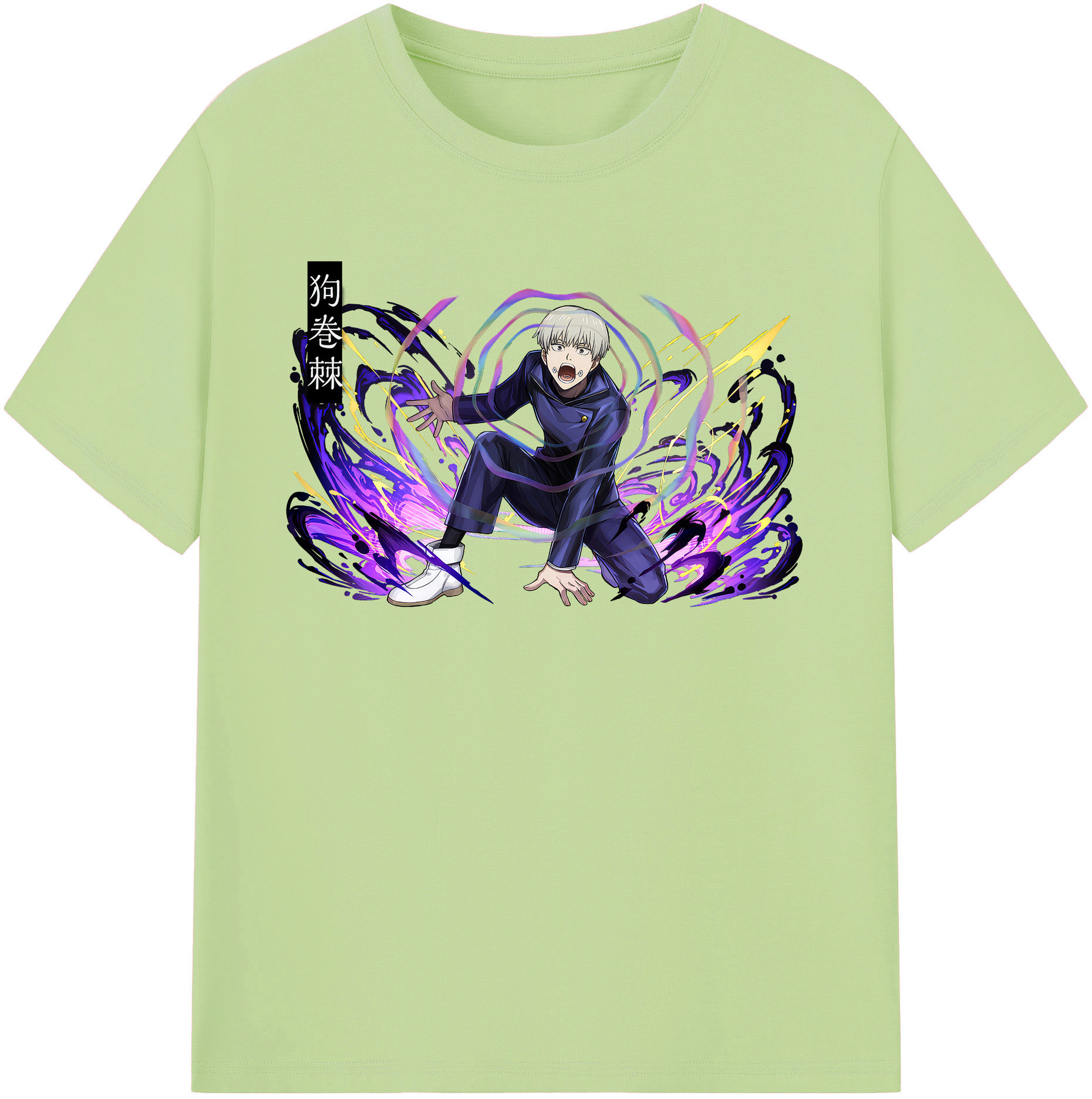 （画像用） 呪術廻戦 Jujutsu Kaisen 綿100％半袖Tシャツ（フロントプリント）